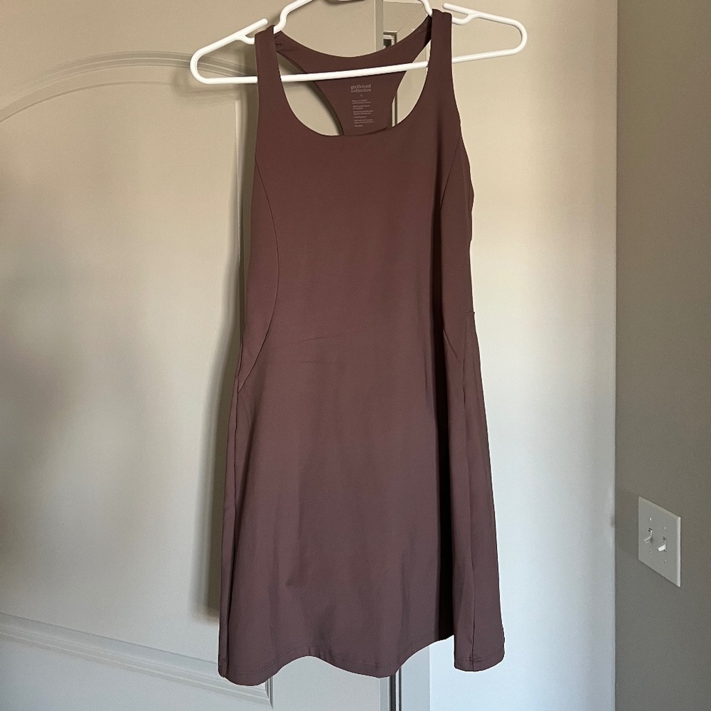 Girlfriend Collective Storm Paloma Racerback Dress - Size Small